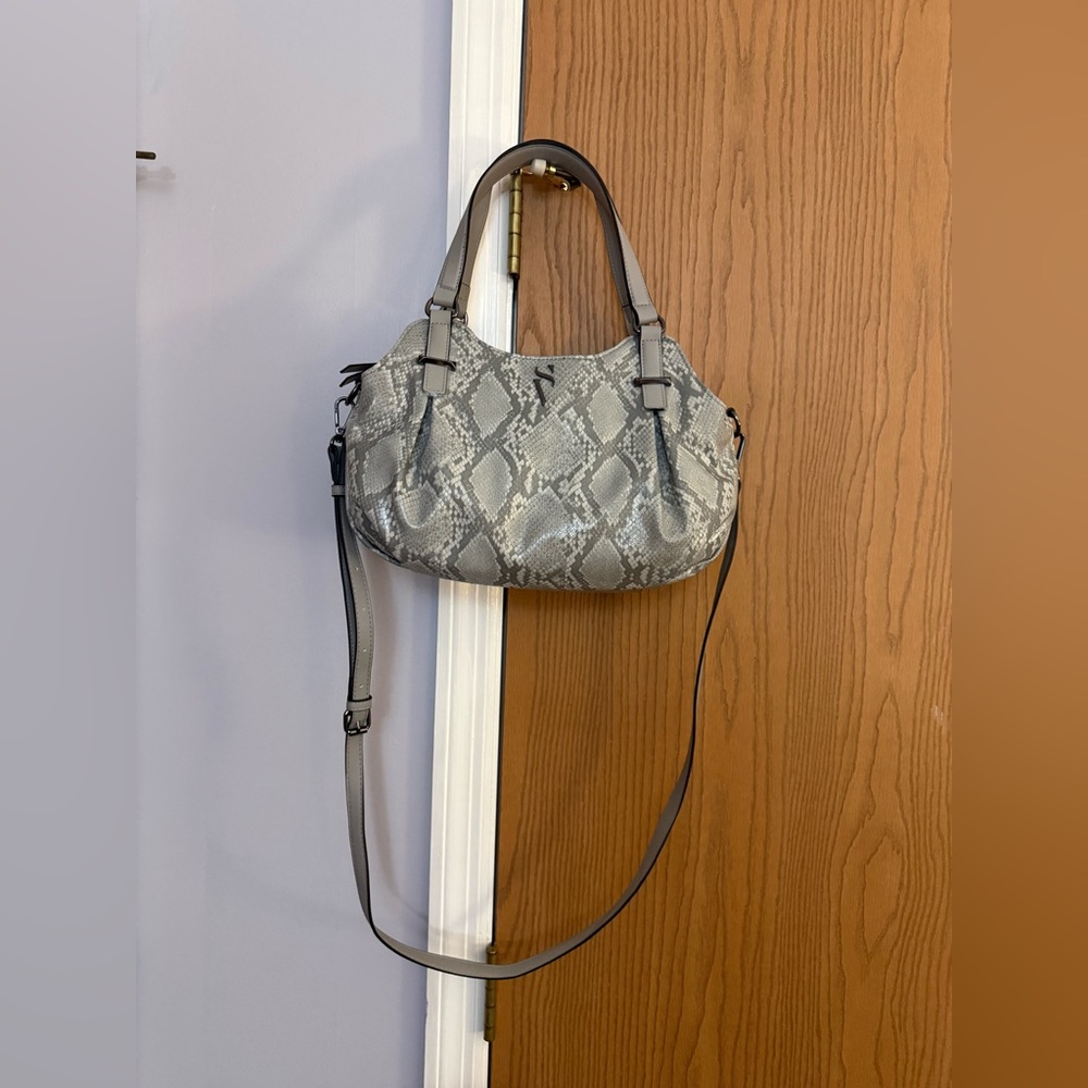 Simply Vera Vera Wang Gray Python Snakeskin Print… - image 2